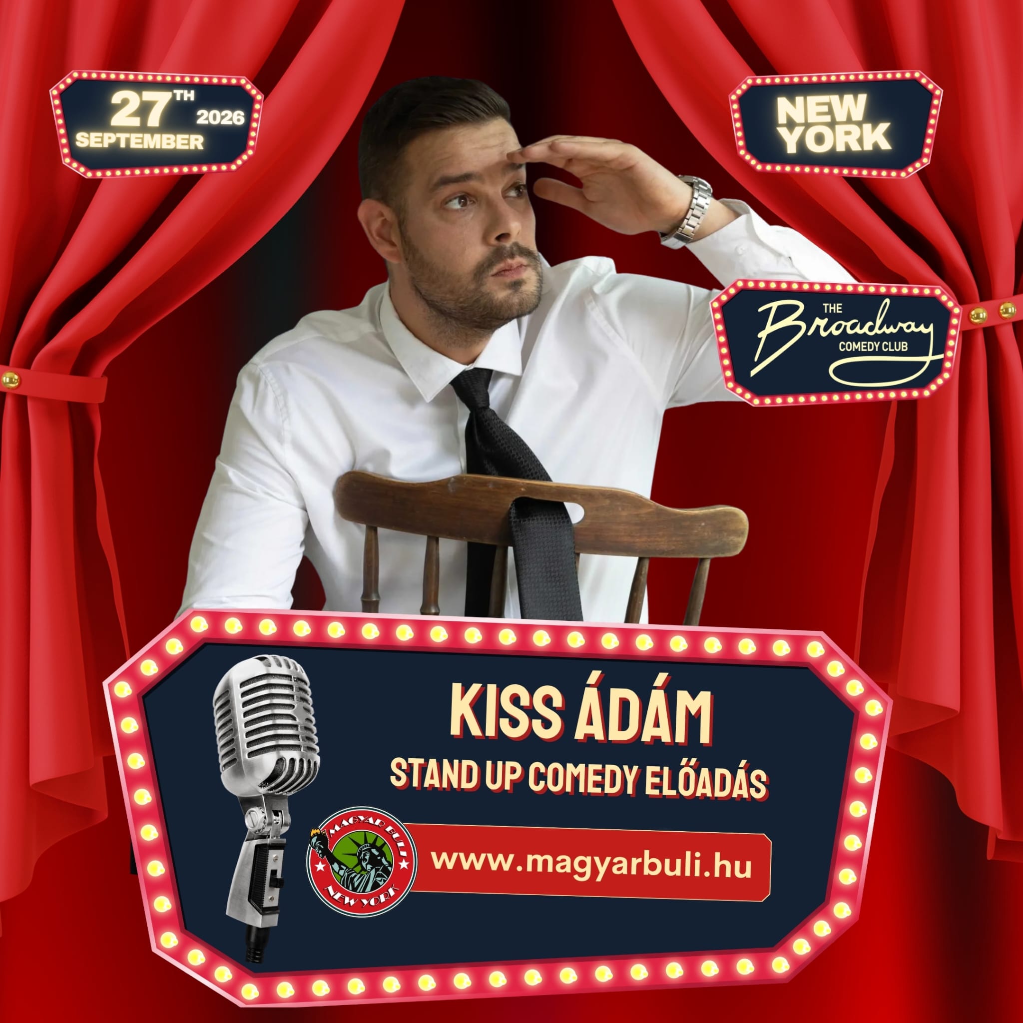 Photo of Kiss Ádán A Dumaszínház és A Showder Klub Humoristája érkezik Hozzátok