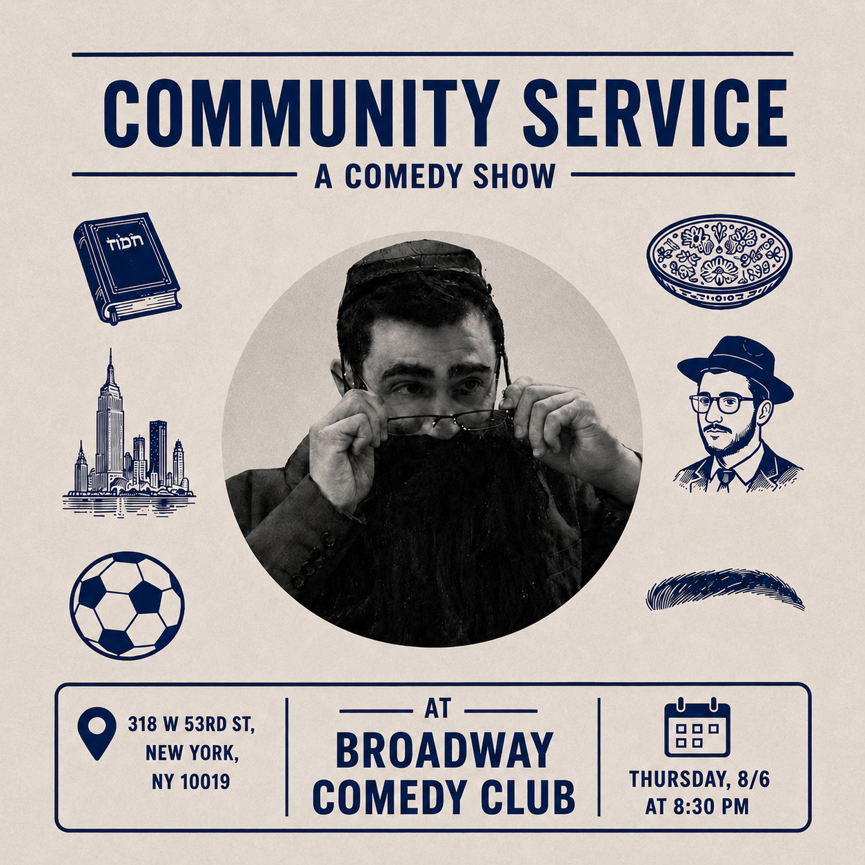 Photo of Natan Badalov Presents: Community Service – A Comedy Show