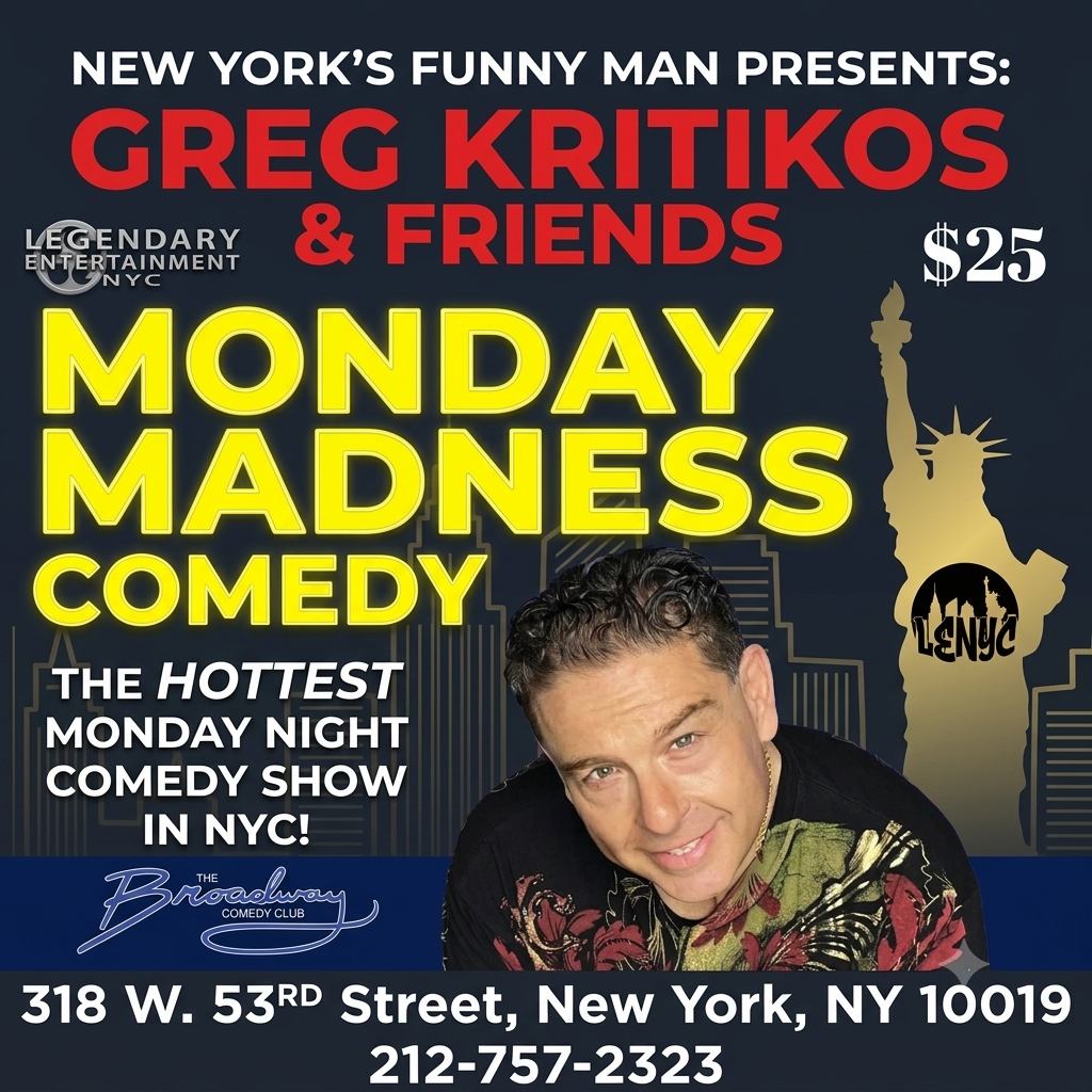 Photo of Greg Kritikos Presents Monday Madness