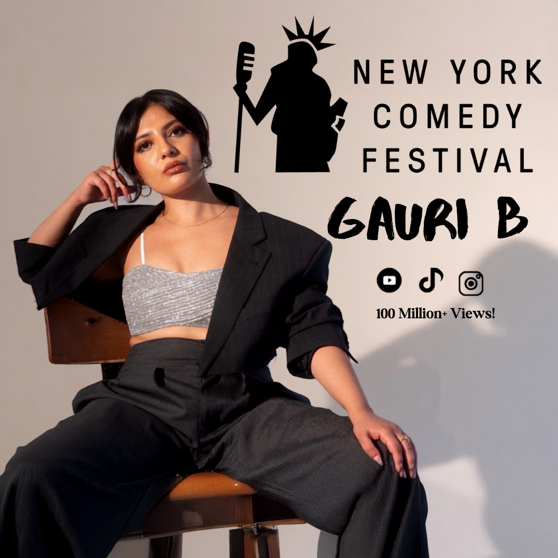 Photo of The New York Comedy Festival Presents: Gauri B Live In New York City