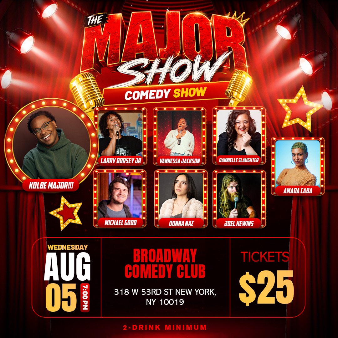 Photo of The Major Show, Featuring Club Favorite Kolbe Major.