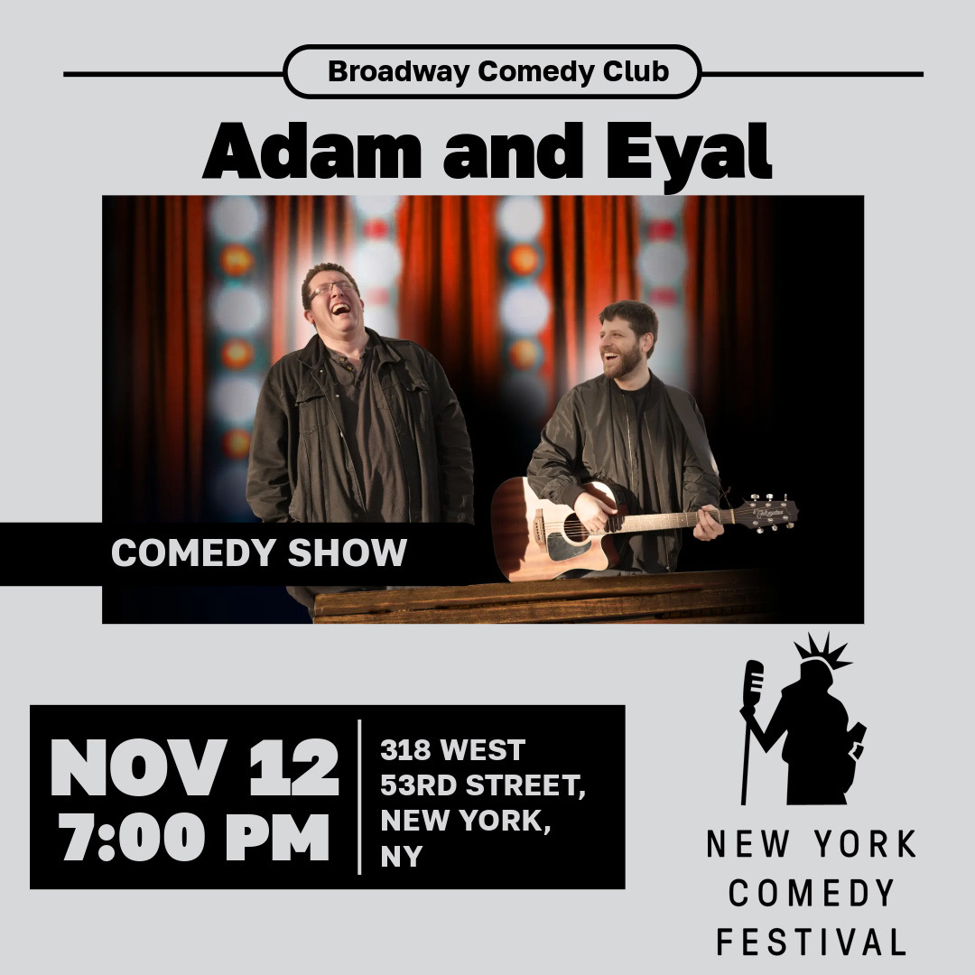Photo of Adam And Eyal Musical Comedy Show. Presented By The New York Comedy Festival.