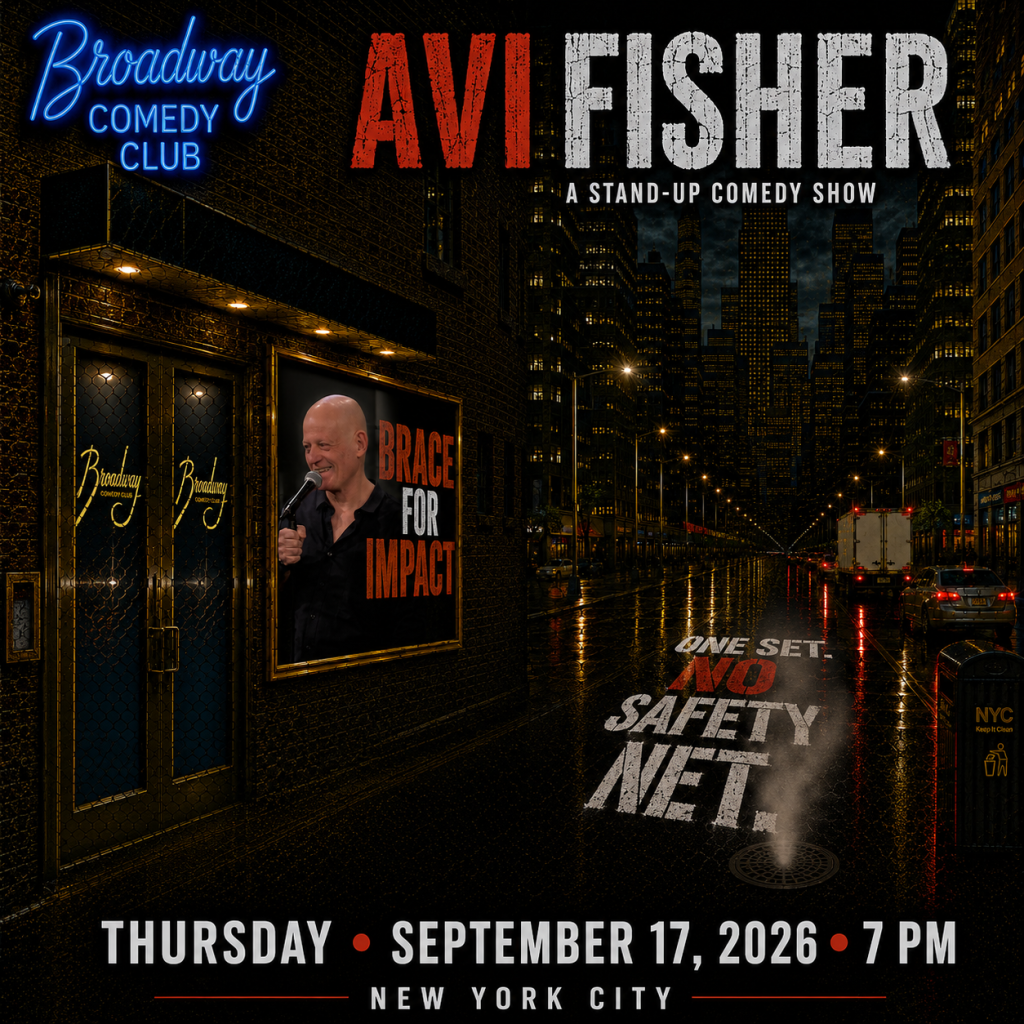 Photo of Avi Fisher “BRACE FOR IMPACT”