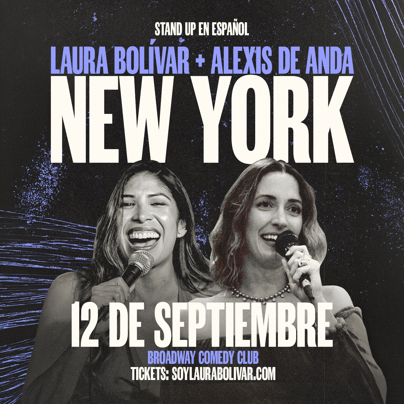 Laura Bolivar y Alexis de Anda: En español