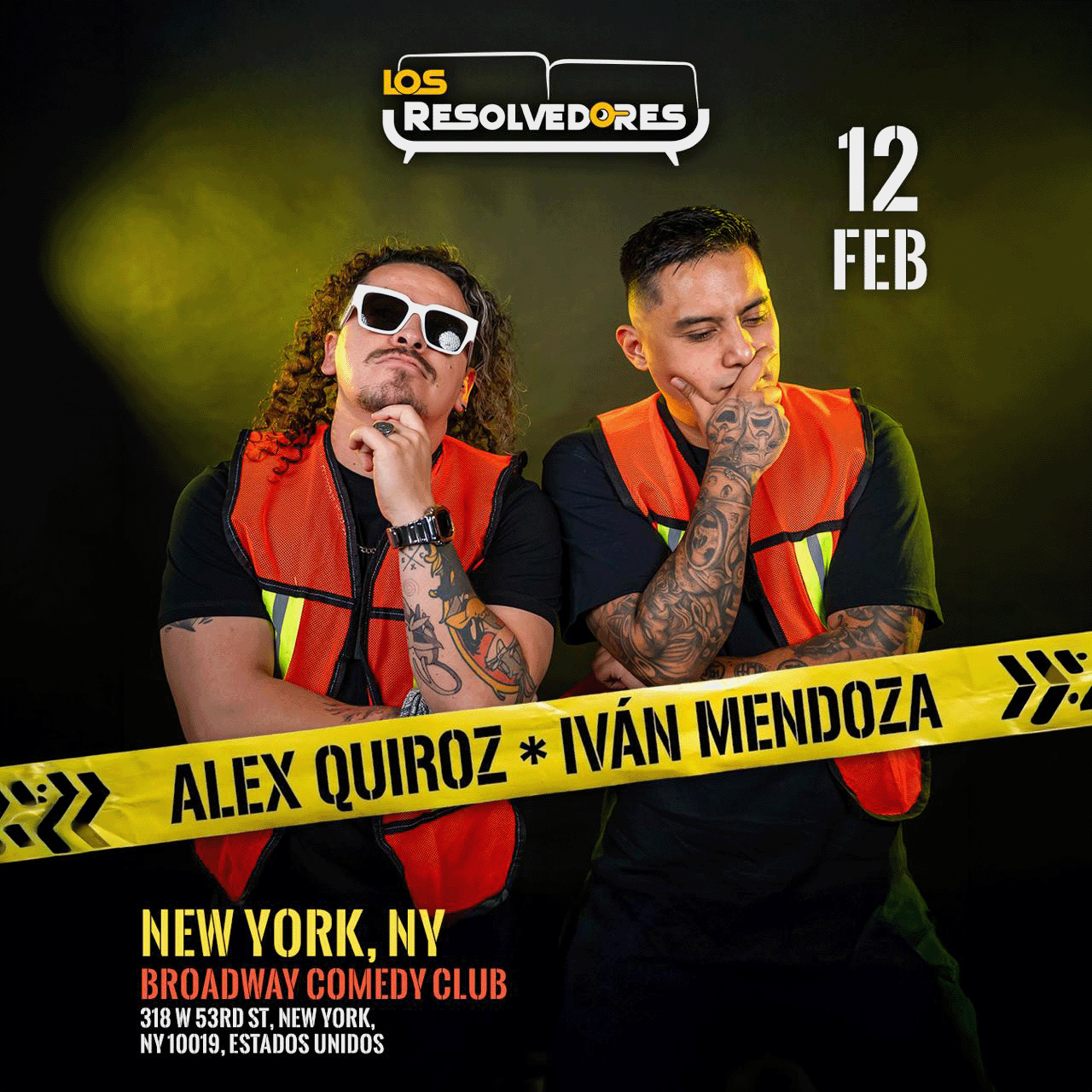 ¡Directamente desde México llegan Alex Quiroz e Iván Mendoza con LOS RESOLVEDORES! Dos comediantes mexicanos