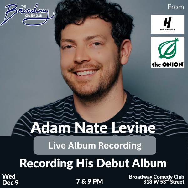 Photo of Adam Nate Levine — Live Recording